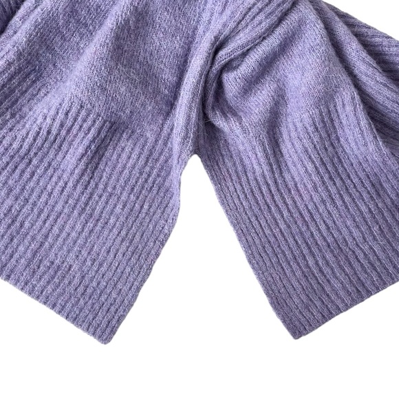 ICHI Alpaca Wool Blend Sweater Relaxed Fit Knit Top - Picture 7 of 10